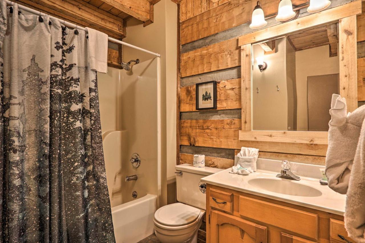 הוילה Gatlinburg Escape With Hot Tub, Deck And Mtn View מראה חיצוני תמונה
