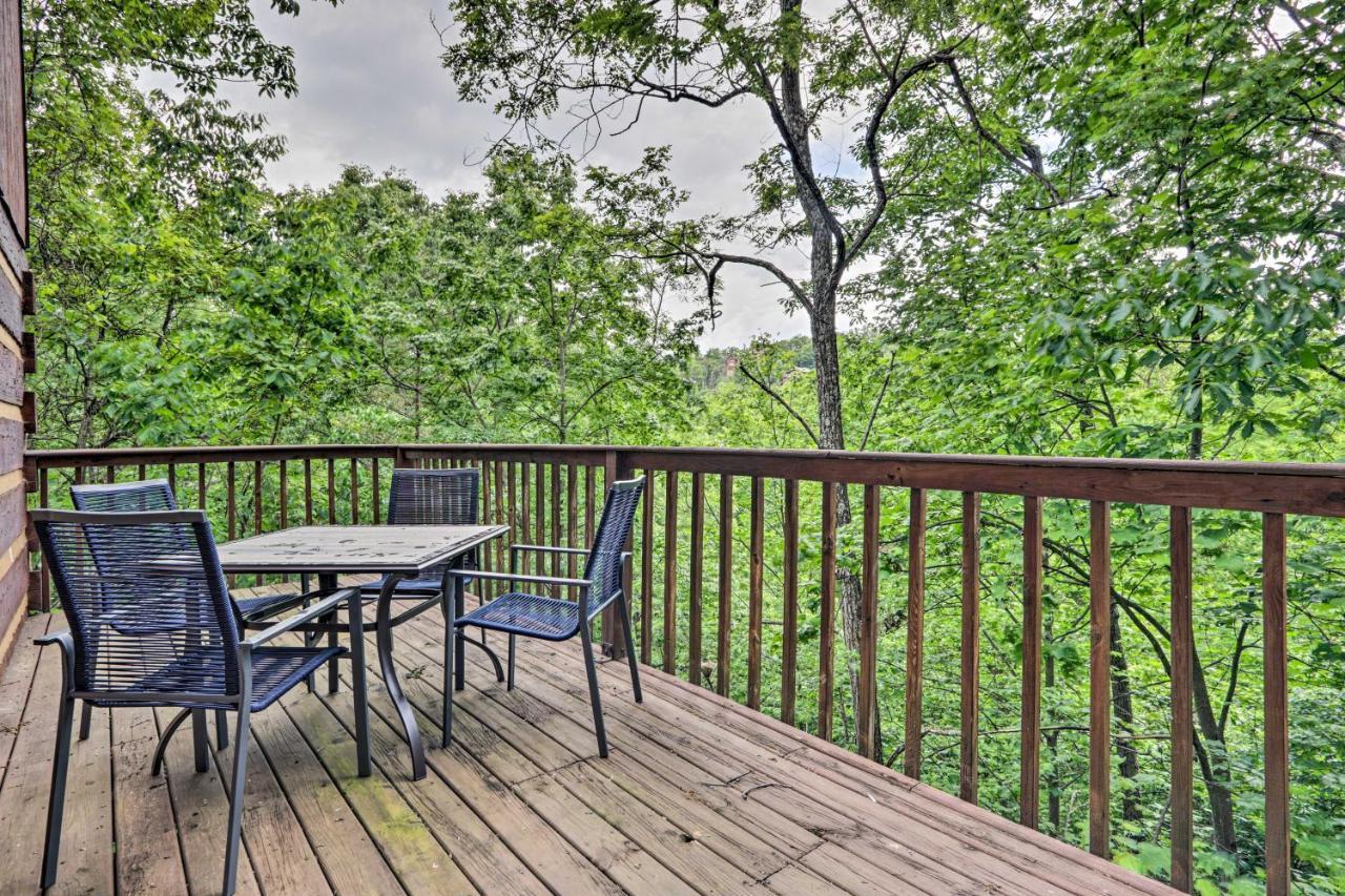 הוילה Gatlinburg Escape With Hot Tub, Deck And Mtn View מראה חיצוני תמונה